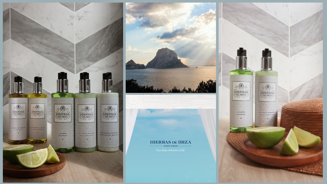 hierbas ibiza koláž